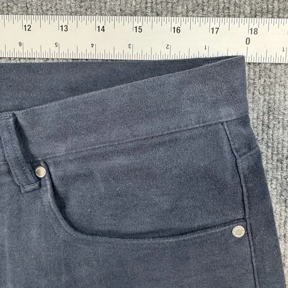 Ted Baker Jeans Menns 34x28 Blue Stretch Soft Touch Regular Fit Velvet